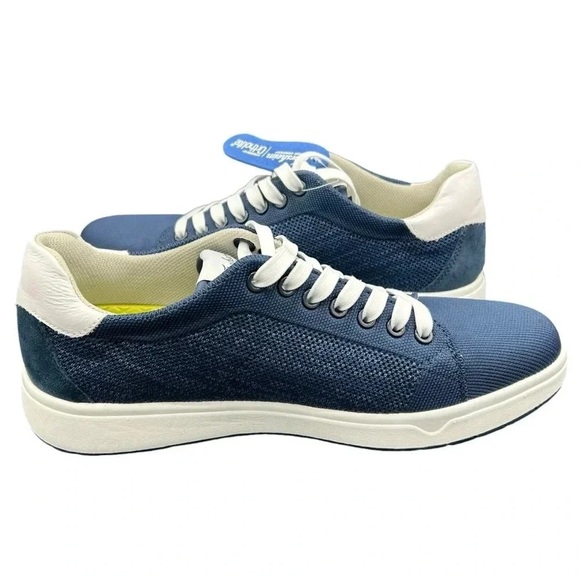 Florsheim Heist Knit Lace to Toe Men’s 10 Medium Smooth Leather Sneakers NWT - Picture 10 of 15